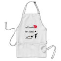 Shoe Lover Will Cook for Shoes aprons
