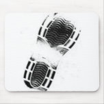 Shoe-print mousepads