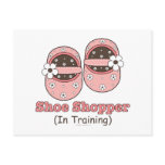 Shoe Shopper In Training Postcard