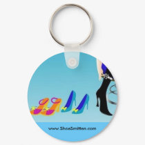 "Shoe Smitten" Keychain