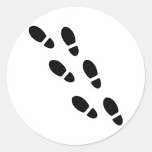 Shoe tracks - Footprint Stickers