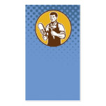 shoemaker cobbler repair shoe retro style business card