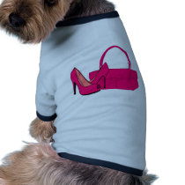 Shoes and Handbags Doggie Tee Shirt