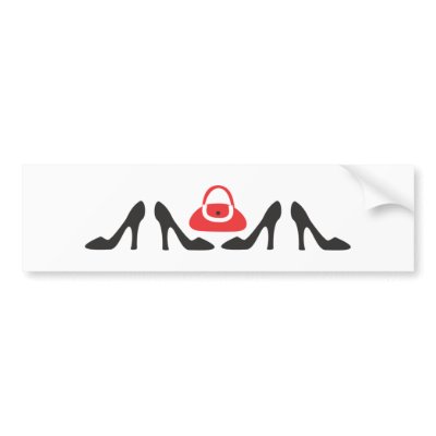 Shoes Line Up Bumper Stickers by trennea