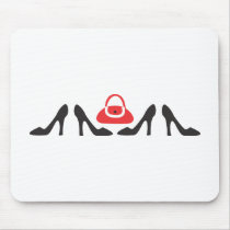 Shoes Line Up mousepads