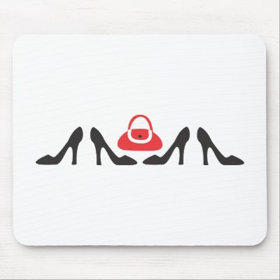 Shoes Line Up Mousepad by trennea