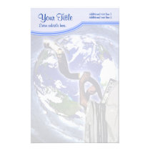 Shofar Earth Stationery stationery