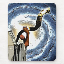 Shofar Galaxy Mousepad