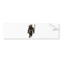 Shogun Zombie bumper stickers