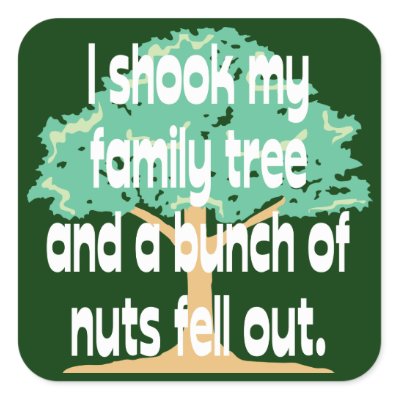 Shook My Family Tree Stickers