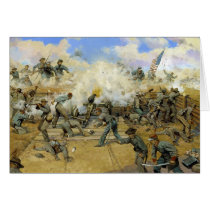 Shoot and Be Dammed by Keith Rocco Greeting Card