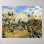 Shoot and Be Dammed by Keith Rocco Fort Gregg Print