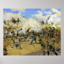 Shoot and Be Dammed by Keith Rocco Fort Gregg Print