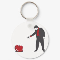 Shoot Down Love keychains by brev87 Shoot Down Love keychains