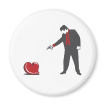 Shoot Down Love magnets by brev87 Shoot Down Love magnets