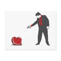 Shoot Down Love postcards by brev87 Shoot Down Love postcards