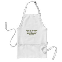 Shoot For The Moon Aprons