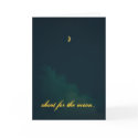 "Shoot for the Moon" card