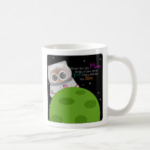 Shoot For the Moon Owl Mug