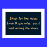 Shoot for the Moon poster posters