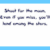 Shoot for the Moon t-shirt