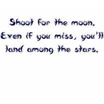 Shoot for the Moon t-shirt