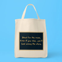 Shoot for the Moon totebag
