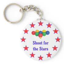 Shoot For The Stars Bocce Ball Keychains
