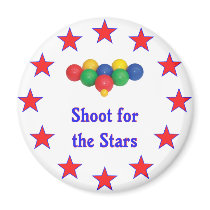 Shoot For The Stars Bocce Ball Magnets