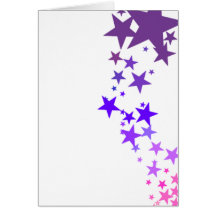shoot for the stars  greeting card