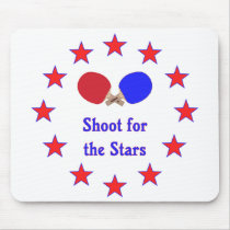 Shoot for the Stars Ping Pong Mouse Mat