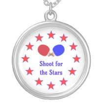 Shoot for the Stars Ping Pong Pendant
