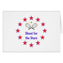 Shoot for the Stars Tennis Cards