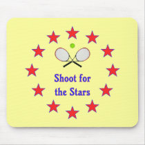 Shoot for the Stars Tennis Mousepad