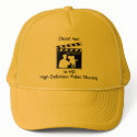 Shoot Me! Gold Hat - Customized by bootmaker Shoot Me! Gold Hat - Customized