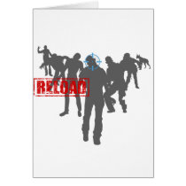 Shoot The Zombies - Shotgun Reload Game Gamer cards