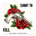 Shoot to kill poster print