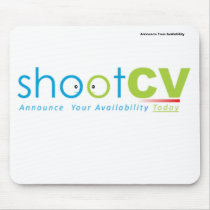 shootcv, Announce Your Availability mousepads by emailkat shootcv, Announce Your Availability mousepads