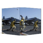 Shooters aboard the USS George HW Bush 3 Ring Binder