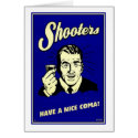 Shooters - Have A Nice Coma cards by vintagegiftmall Shooters - Have A Nice Coma cards