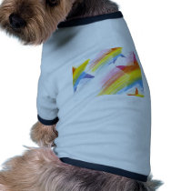 shooting for the stars dog t shirt