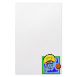 Shooting Hoops Stationery Paper