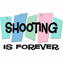 Shooting Is Forever photo sculptures