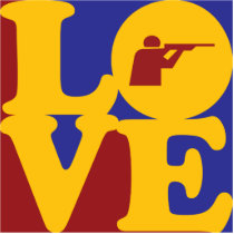 Shooting Love photo sculptures