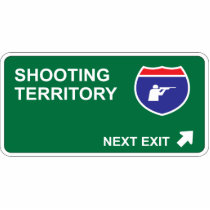 Shooting Next Exit photo sculptures