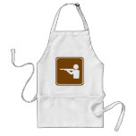 Shooting Range Highway Sign aprons