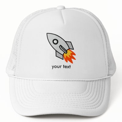 Shooting rocket Gifts Hats Zazzle_hat