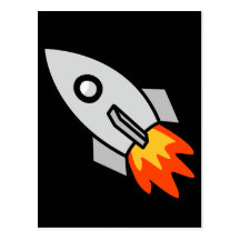 Shooting rocket Gifts Postcards