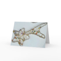 Shooting Star Christmas Ornament Card