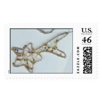 Shooting Star Christmas Ornament postage